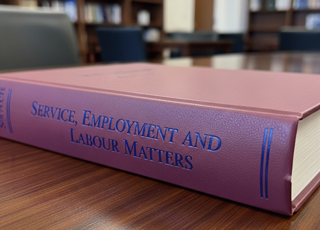 Service, Employment and Labour Matters